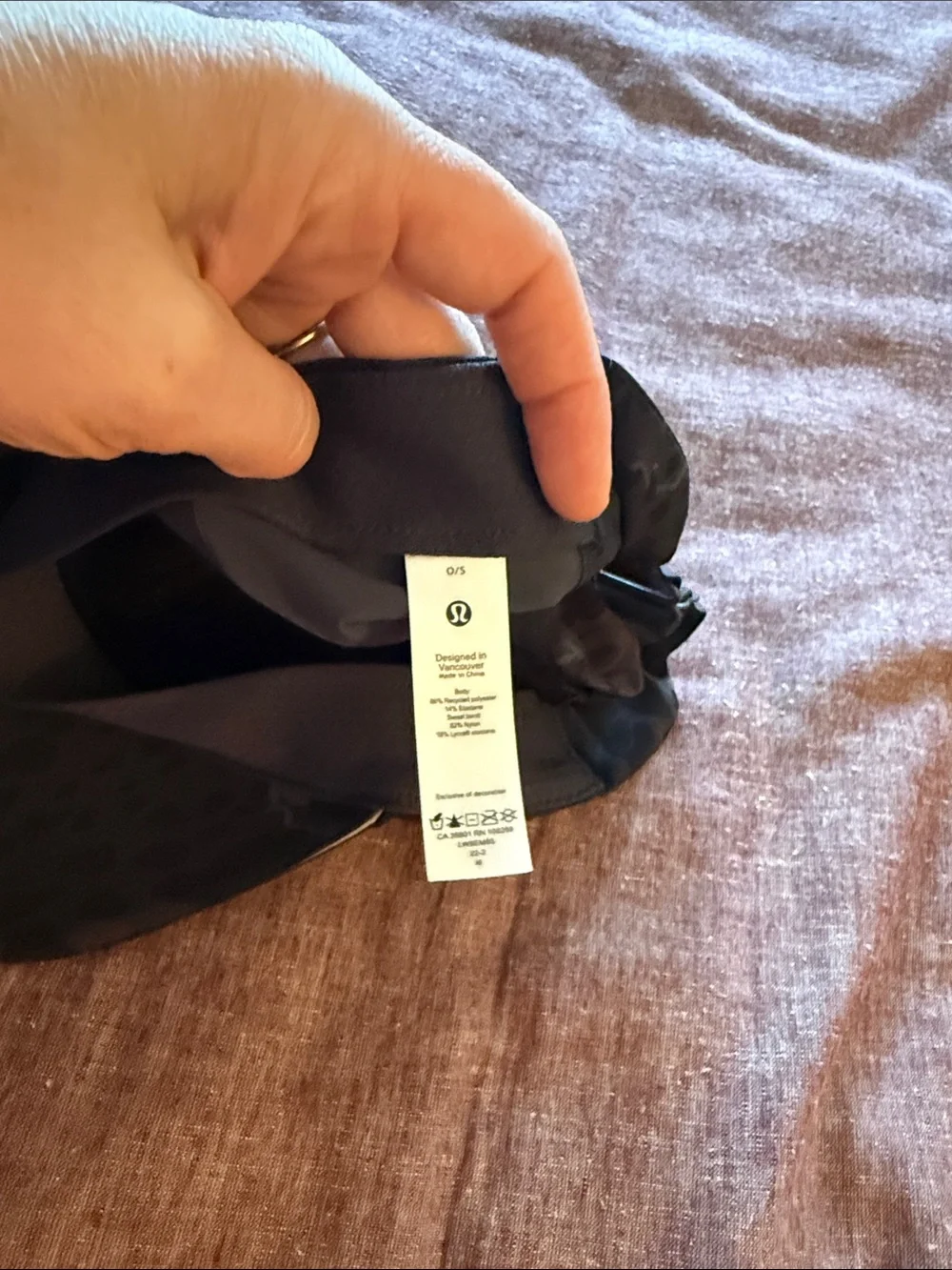 Leopard Print Lululemon ponytail hat